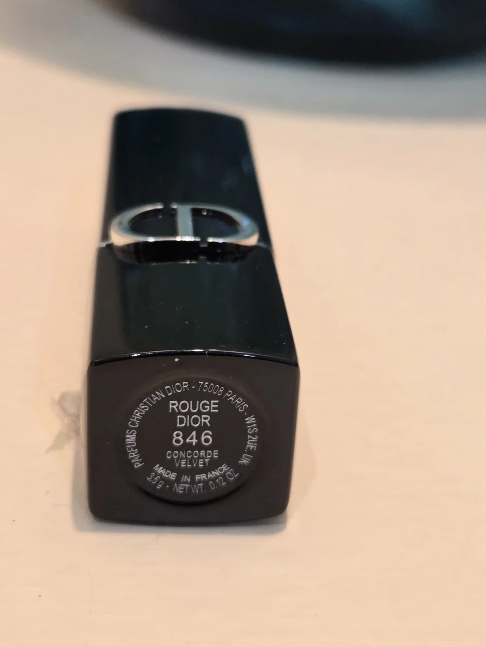 Dior Rouge Dior Velvet Mini Lipstick 846 Concorde Velvet 0.12 oz / 3.5g New